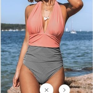 NWT cupshe swimsuit keeping you accompanied 1pc
